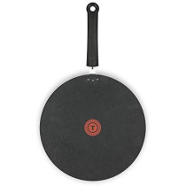 TEFAL Tempo Flam Non Stick 30 cm Tawa Frying Pan, Red, Aluminum, C5481582