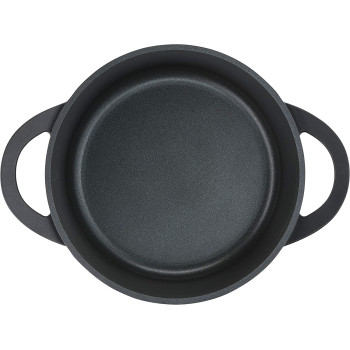 TEFAL TRATTORIA E21846 Casserole Pot 24 CM Cast Aluminium Cast Lid Non Stick Coating Good Heat Retention Stewing Dishes
