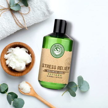Skincare Aromatherapy Stress Relief Shower Gel For Unisex 350Ml