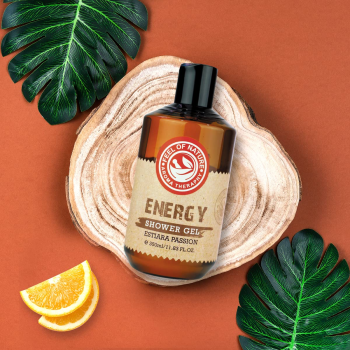 Skincare Aromatherapy Energy Shower Gel For Unisex 350Ml