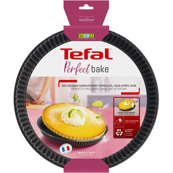 Tefal Perfect Bake 30 CM Fluted Tart Mold Aluminum Nonstick