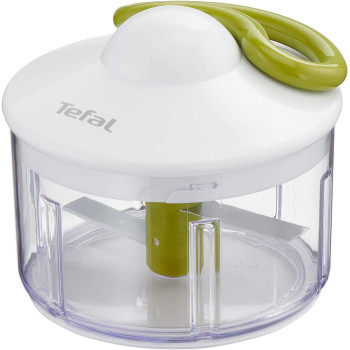 Tefal Non Electric 500 Ml Manual Chopper Transparent Black Green.
