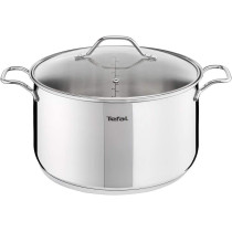 Tefal Intuition V2 Stockpot 28 With Lid Silver A7026485