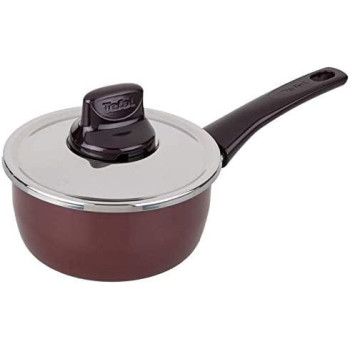Tefal Pleasure Saucepan With Lid Rio Red 16 Cm