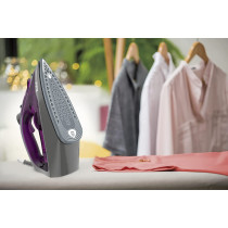 Tefal Express Steam Steam Iron 2600 Watts Anti Scale Purple Ceramic Soleplate Fv2843M0 Min 1 Year Manufacturer Warranty