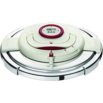 Tefal Stainless Steel Clipso Precision Pressure Cooker 10 Liter Silver P4411562