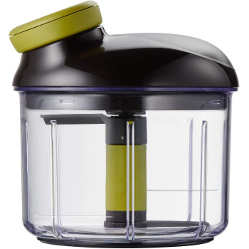 Tefal Manual Chopper Convenient Black Transparent Green 900Ml Plastic K1320404 Salad Bowl Transparent Green 1Litre Plastic K3100112 900 Ml