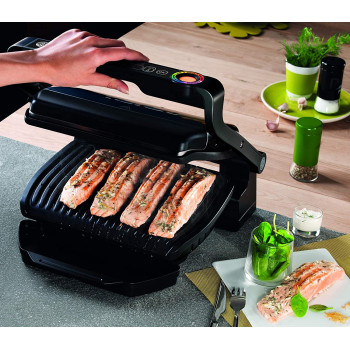 Tefal Indoor Electric Grill 2000 Watts Stainless Steel Gc712D28 Min 1 Year Manufacturer Warranty