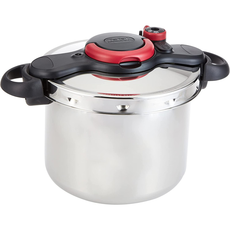 Tefal Clipso Minute Easy 9 Litre Pressure Cooker Stainless Steel P4624966