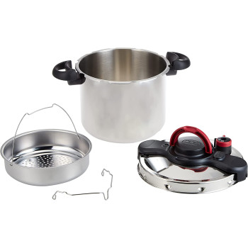 Tefal Clipso Minute Easy 9 Litre Pressure Cooker Stainless Steel P4624966