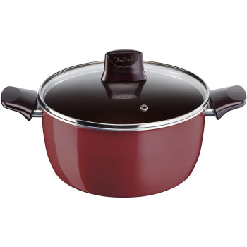 Tefal Pleasure 9Pcs Cooking Pots And Pans Set Aluminum Non Stick D5029962