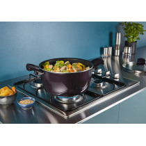 Tefal G6 Resist Intense 22 Cm Stewpot With Stainless Steel Lid Aluminium D5224583 Red