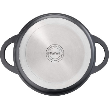 Tefal Trattoria Serving Pan With Cast Lid 28Cm Black