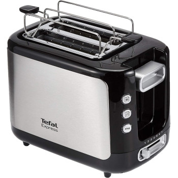 Tefal Express Bowning Toasting 2 Slots Toaster 850 Watts Stainless Steel Tt365027 Min 1 Year Manufacturer Warranty