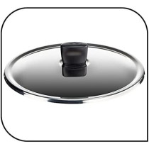 Tefal Tempo Flame 22 Cm Non Stick Casserole With Lid Red Aluminium C3044583