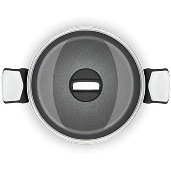 Tefal Expertise Non Stick 24 Cm Casserole With Lid Black Aluminium C6204672