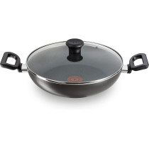Tefal Delicia Kadai With Lid 24Cm Grey B1549684