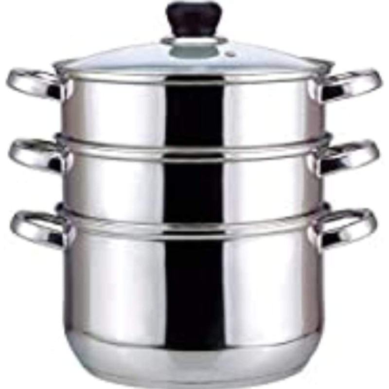 Wilson Steamer 3 Layers Stainless Steel 28Cm Jy 174B 28Cb