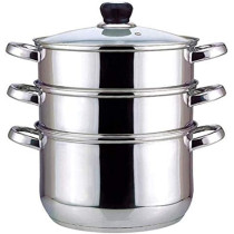 Wilson 3 Level Steamer Silver 24 Cm Jy 174A 24C B