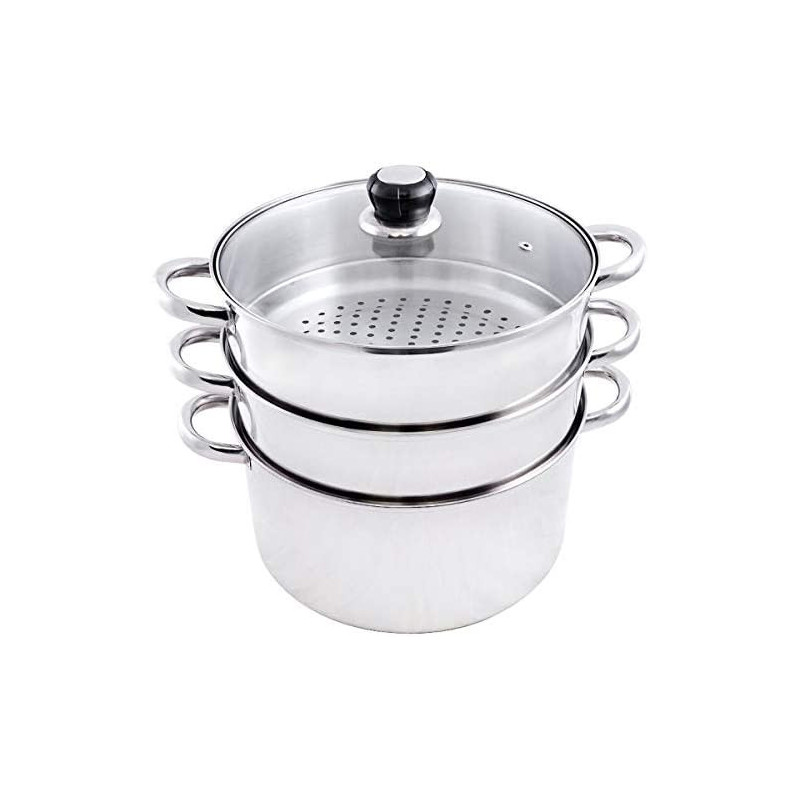Wilson 3 Level Steamer Silver 24 Cm Jy 174A 24C B