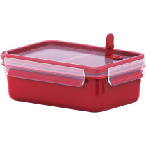 Tefal Masterseal Micro Box 1.2 Litre Food Container Red Plastic K3102512