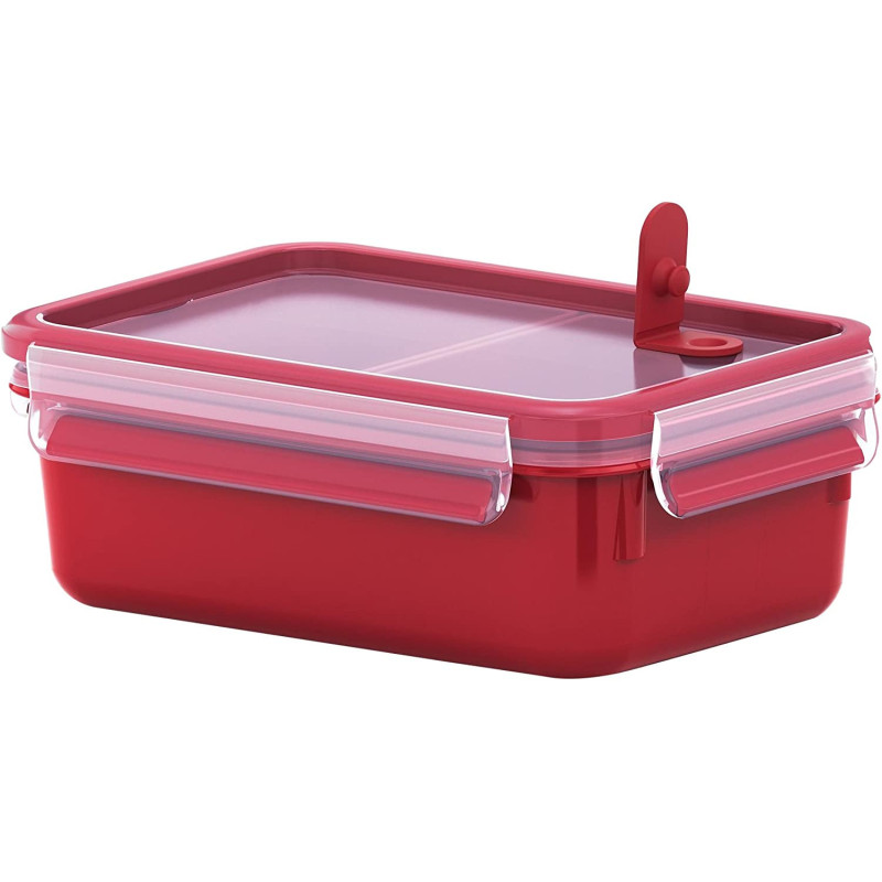 Tefal Masterseal Micro Box 1.2 Litre Food Container Red Plastic K3102512