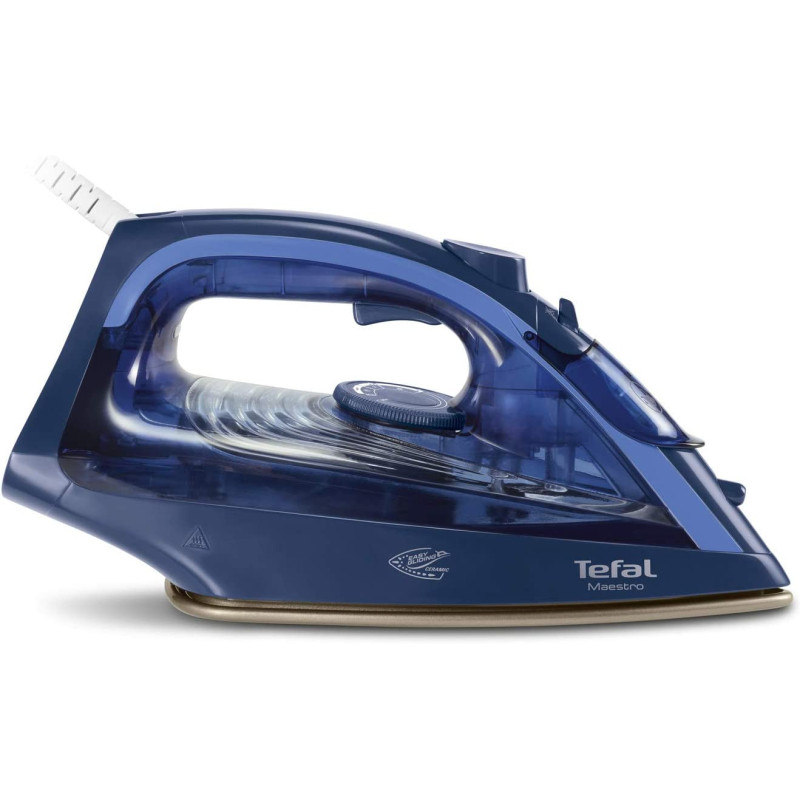 Tefal Maestro 2 40Gm Min Output 130Gm Steam Boost Steam Iron 2500 Watts Blue Plastic Ceramic Fv1848M0