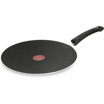 Tefal G6 Tempo Flame 30 Cm Non Stick Tawa Pan With Thermo Spot Red Aluminium C3041583