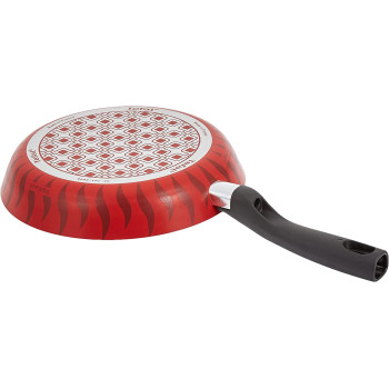 Tefal C5489482 12Pieces Non Stick Coating Cooking Set Red Black W 59.4 X H 38.8 X D 23.8 Cm Aluminium