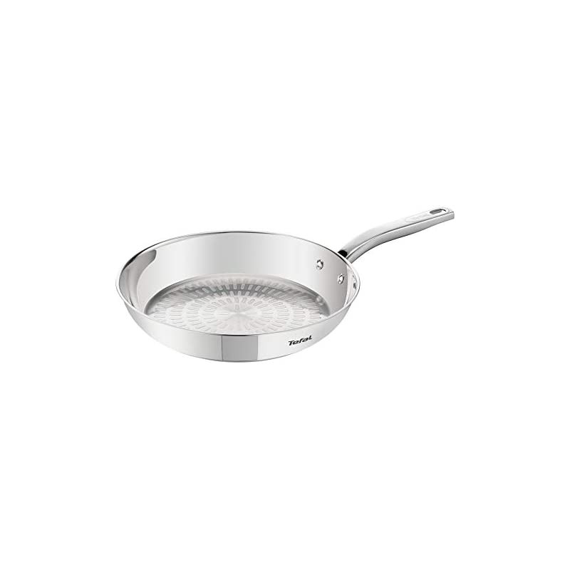 Tefal Intuition V2 Frypan B8580784 Silver 30 Cm Stainless Steel