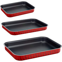 Tefal Les Specialistes Rectangular Oven Dish Set J1325682 3 Piece