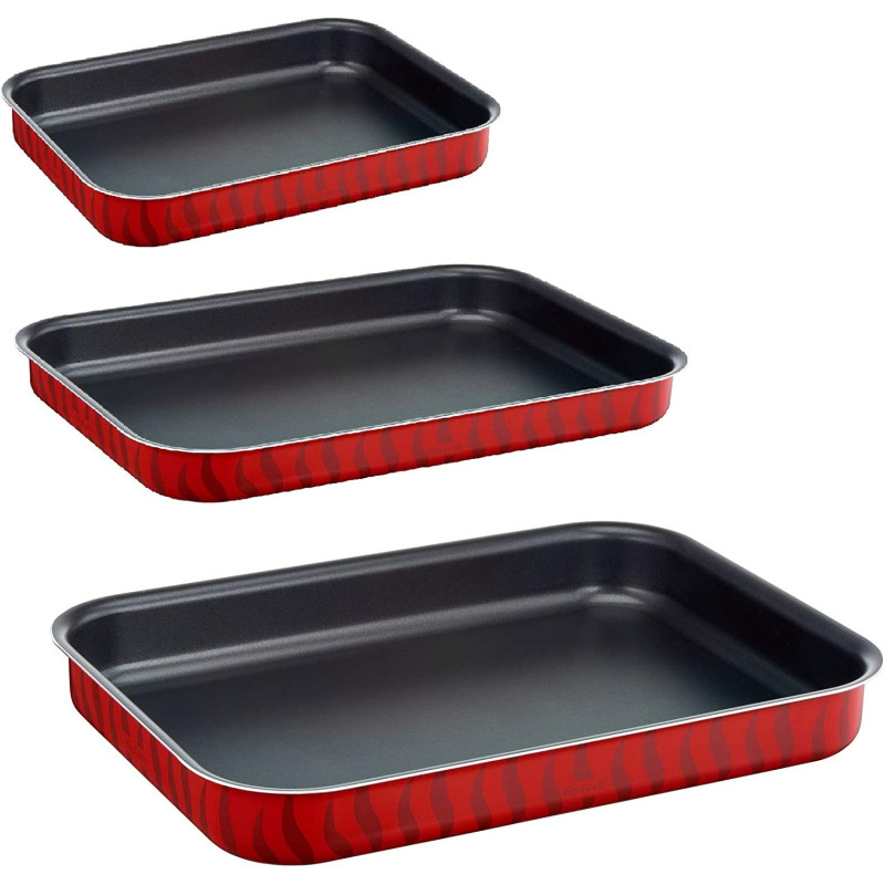 Tefal Les Specialistes Rectangular Oven Dish Set J1325682 3 Piece