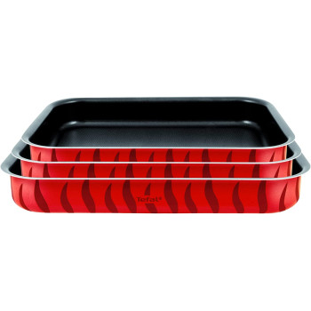 Tefal Les Specialistes Rectangular Oven Dish Set J1325682 3 Piece