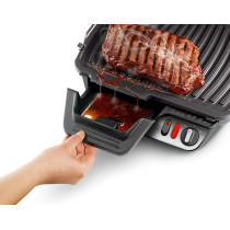 Tefal Ultra Compact Grill 2000 Watts Black Silver Stainless Steel Gc306028 Min 1 Year Manufacturer Warranty