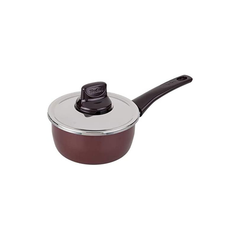 Tefal Pleasure Saucepan With Lid Red 16 Cm D5052252