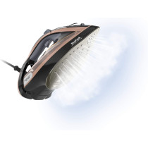Tefal Ultimate Pure Steam Iron 3100 Watts Black Plastic Durilium Fv9845M0 Min 1 Year Manufacturer Warranty