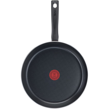 Tefal Tempo Flame 26 Cm Frypan With Thermo Spot Red Aluminium C3040583