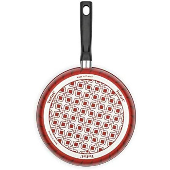Tefal Tempo Flame Non Stick 26 Cm Saute Pan With Lid Red Aluminium C5483382