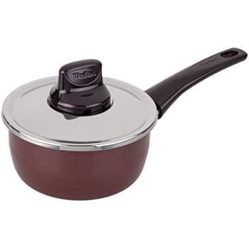 Tefal Pleasure Saucepan With Lid Rio Red 16 Cm