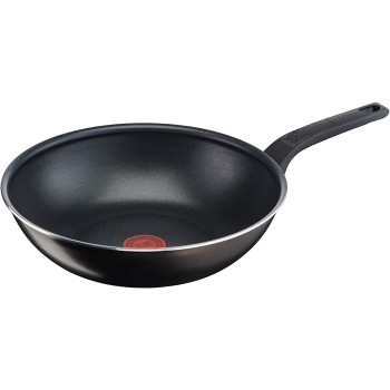 Tefal G6 Easy Cook N Clean 28 Cm Wok Pan Black Aluminium B5541902
