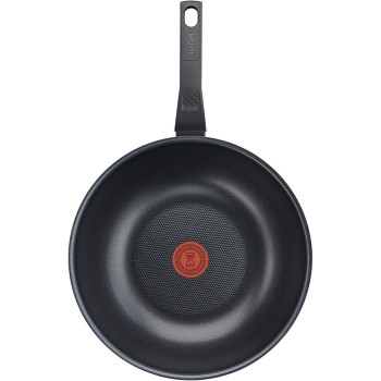 Tefal G6 Easy Cook N Clean 28 Cm Wok Pan Black Aluminium B5541902