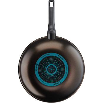 Tefal G6 Easy Cook N Clean 28 Cm Wok Pan Black Aluminium B5541902