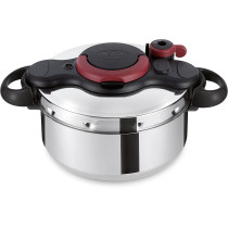 Tefal P4620768 Clipso Minut Easy Pressure Cooker Stainless Steel 6 Litre