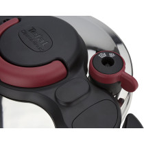 Tefal P4620768 Clipso Minut Easy Pressure Cooker Stainless Steel 6 Litre