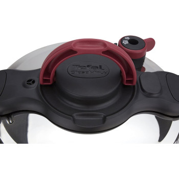 Tefal P4620768 Clipso Minut Easy Pressure Cooker Stainless Steel 6 Litre