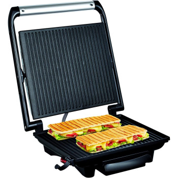 Tefal Inicio Panini Grill 2000 Watts Multi Colour Stainless Steel Plastic Gc241D28. Min 1 Year Manufacturer Warranty