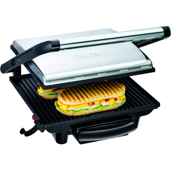 Tefal Inicio Panini Grill 2000 Watts Multi Colour Stainless Steel Plastic Gc241D28. Min 1 Year Manufacturer Warranty