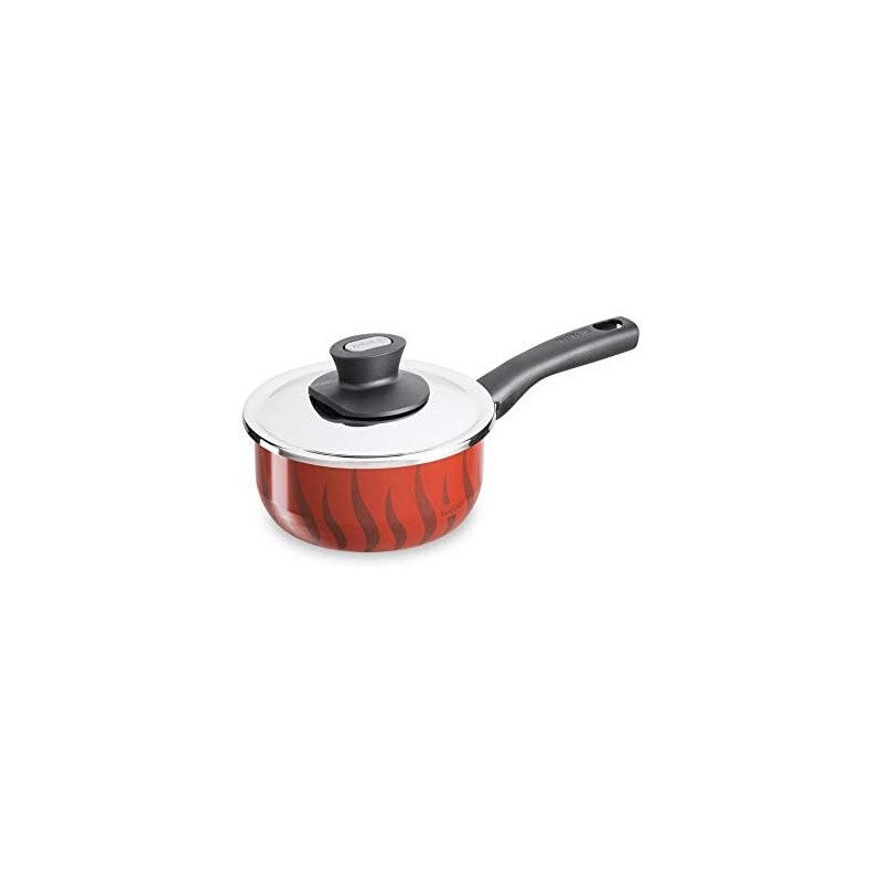 Tefal Super Cook 22 Cm Casserole With Lid Non Stick Black Aluminium B1434584