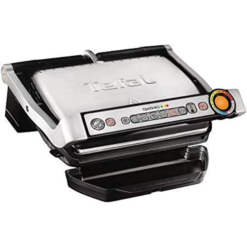Tefal Optigrill Plus 6 Cooking Programs Silver Gc712D28