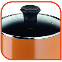 Tefal B168A574 15Pieces New Prima Cooking Set Orange Black Aluminium